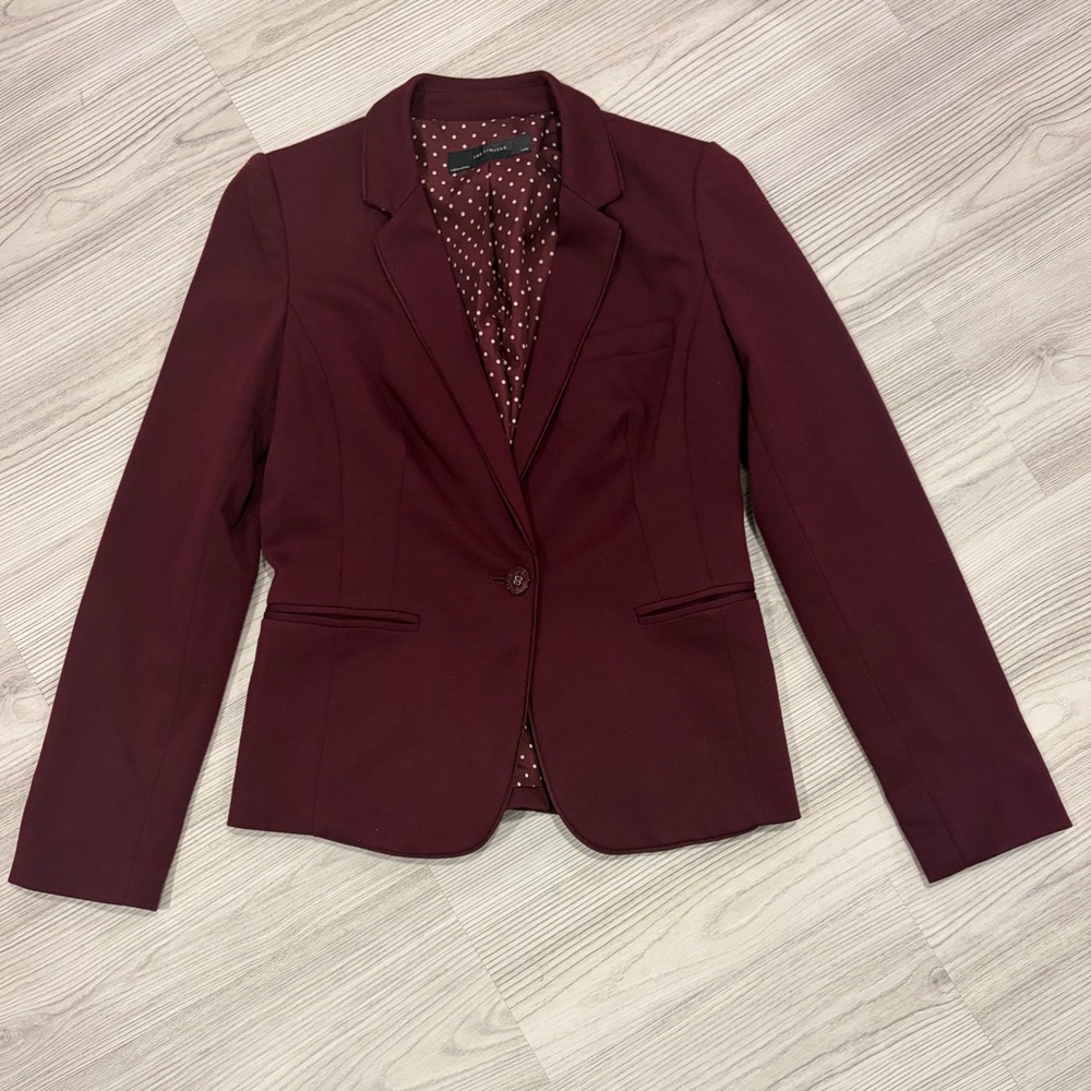 The Limited Maroon Blazer Size Small